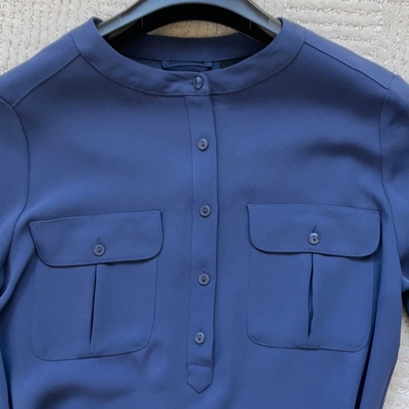 Adrienne Vitttadini banded collar Dress NWOT - Picture 2 of 10